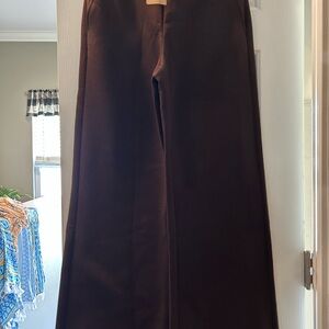 OGL Women's Dark Brown Wide-Leg Pants